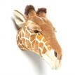Wild and soft tier giraffe ruby brown textil 34x19%20%281%29