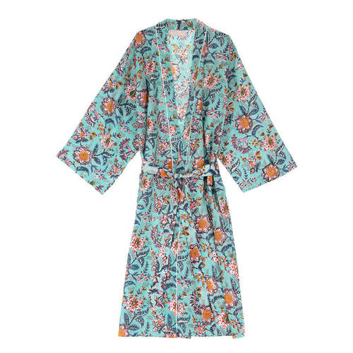 Abracolors kimono turquesa