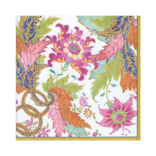 13130l caspari tobacco leaf paper luncheon napkins in ivory 20 per package 11875824893999 1024x1024