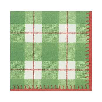 14801lg caspari plaid check paper linen luncheon napkins in green 15 per package 28379905425543 cf451a58 cf50 4022 9fbb 905a2fd6767e 1024x1024