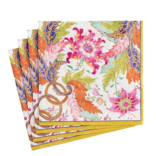 13130l caspari tobacco leaf paper luncheon napkins in ivory 20 per package 28847720923271 1024x1024