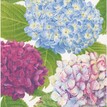 20 servilletas de papel lunch blue hydrangea