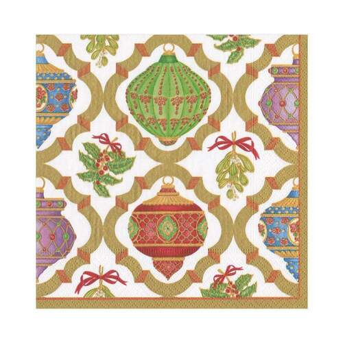 14060l caspari ornament trellis paper luncheon napkins 20 per package 28380090531975 1024x1024