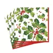 13420l caspari gilded holly paper luncheon napkins in white 20 per package 28847907143815 1024x1024