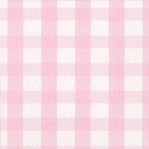 17073l caspari gingham paper luncheon napkins in pink 20 per package 28863574769799 1024x1024