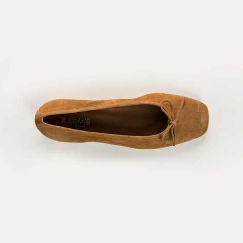 Ballerines a talons kyriel cuir velours%20%285%29