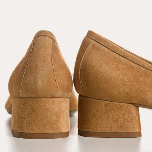 Ballerines a talons kyriel cuir velours%20%284%29